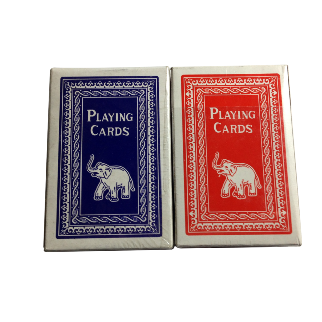 767 elephant playing cards